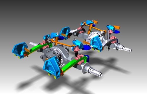 Kenworth AG400L Tandem Rear Suspension Now Standard on Kenworth T680