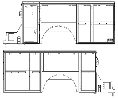 New  TMAX 2-11 Aluminum Service Body at Papé Kenworth