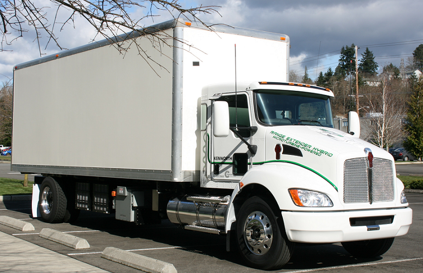 Kenworth Hybrid Electric Class 7 Truck