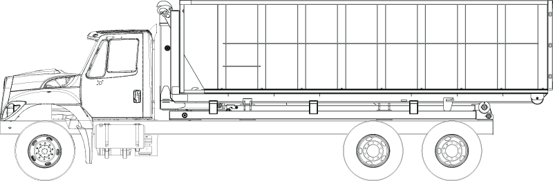 New  40,000 Shuttle Hooklift at Papé Kenworth